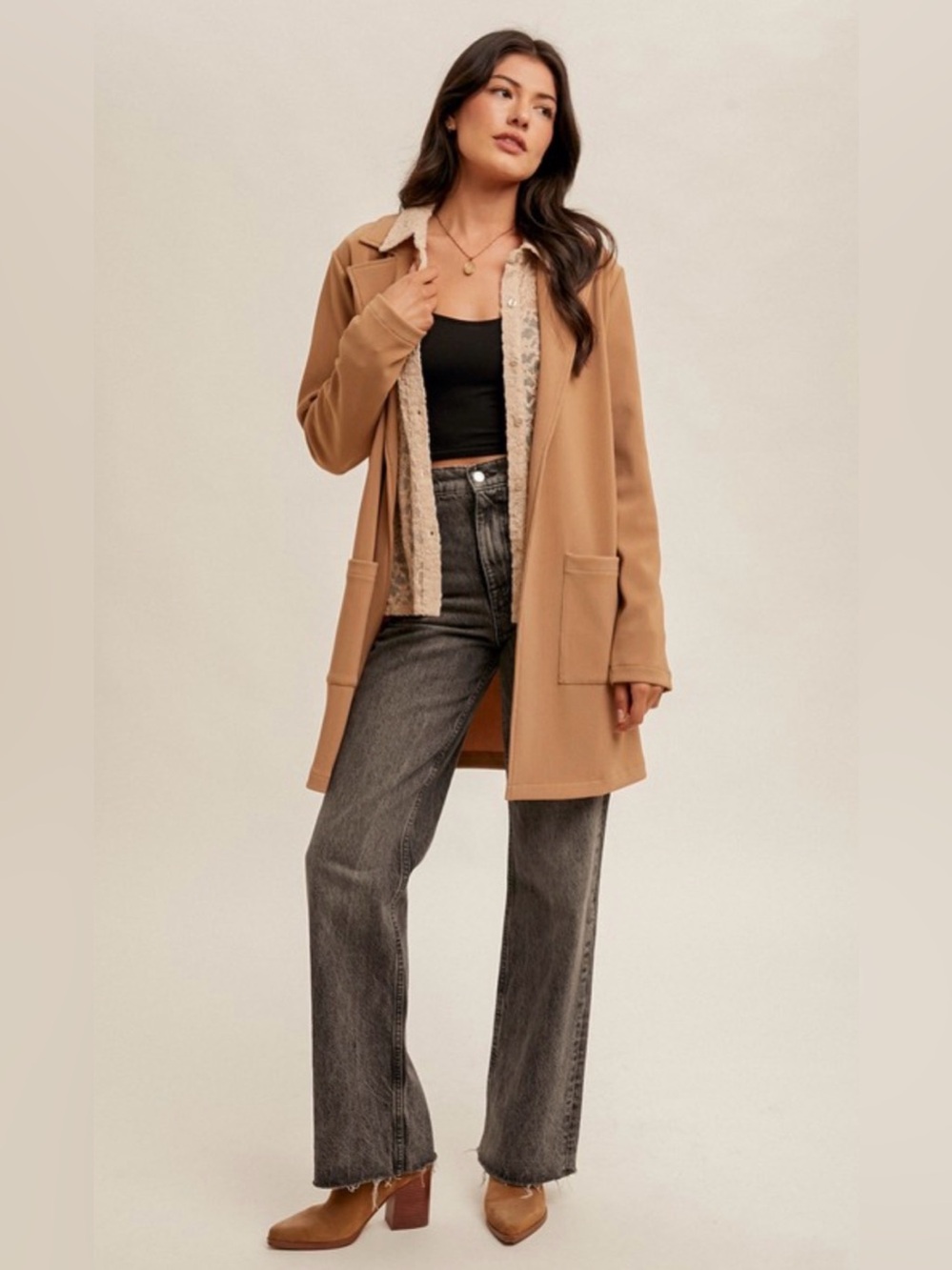 Lightweight ottoman coat
